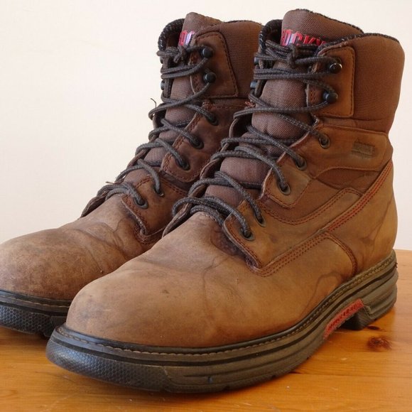 Rocky Boot Ironclad LT Mens Size 12W Wide Waterproof RKK0177 Leather Work Boots - Picture 4 of 11
